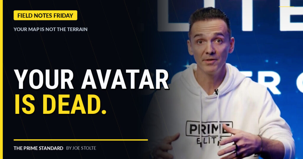 Your Avatar Is Dead | The Prime Standard by Joe Stolte